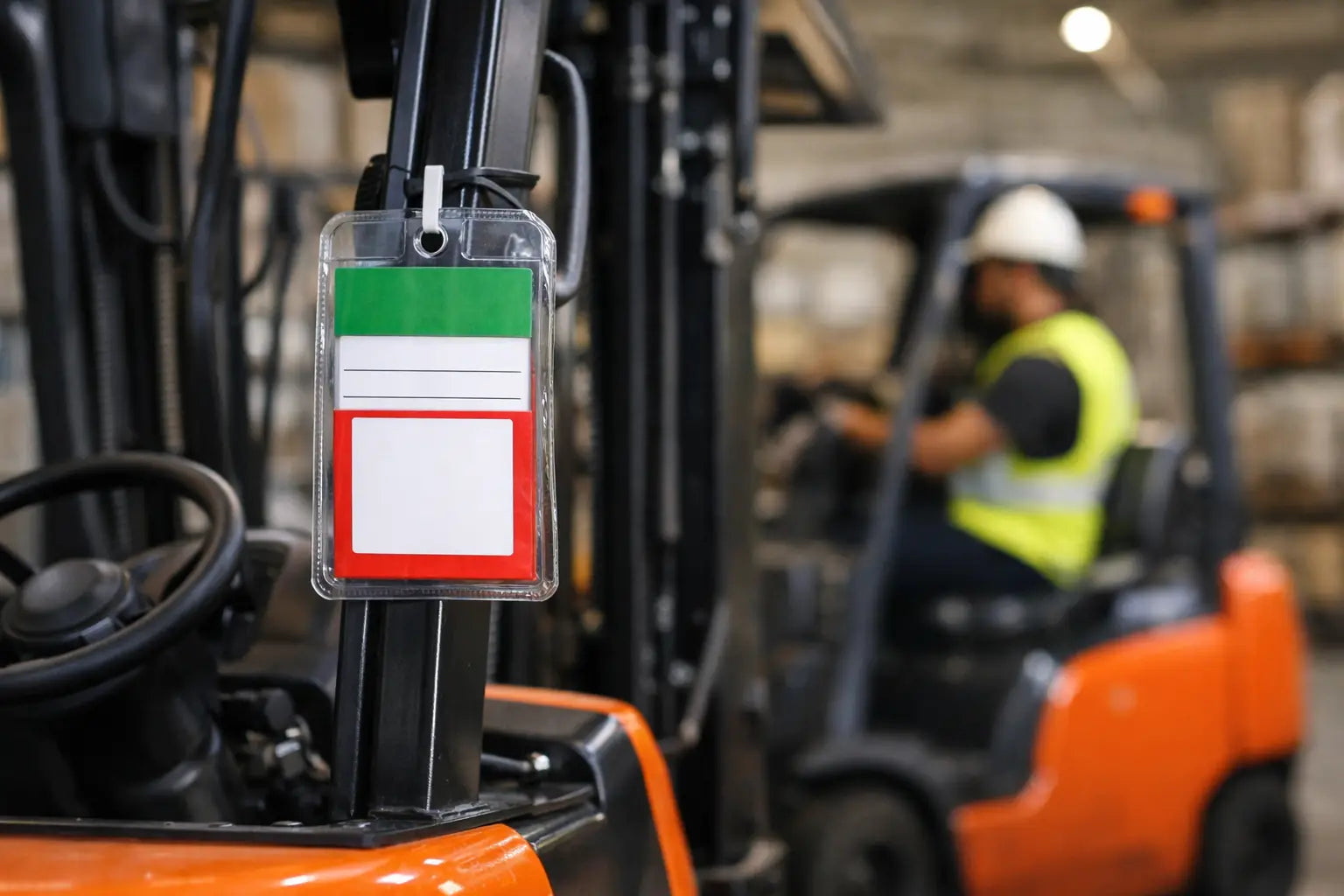 Forklift Safety Tags That Hold Up on Site