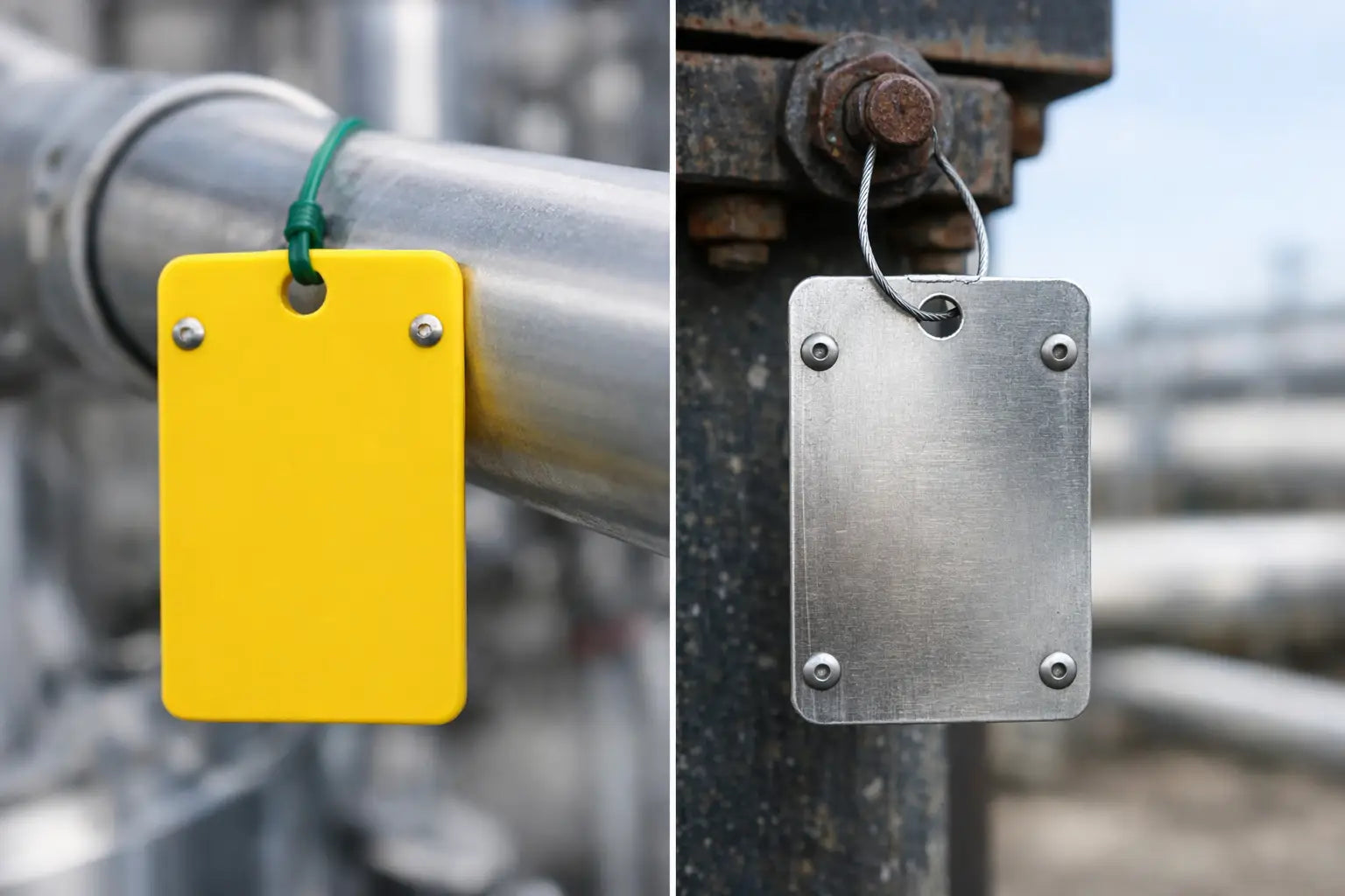 Poly Tags vs Metal Tags: Which Fits Site Use?