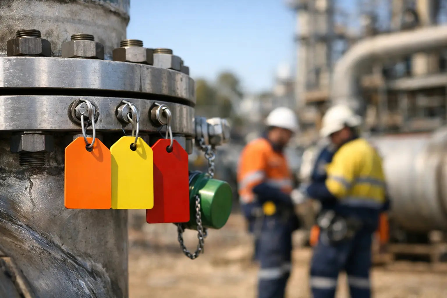 Flange Tags Australia for Hard Worksites