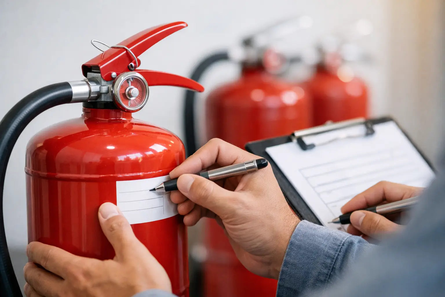Fire Extinguisher Service Labels That Last