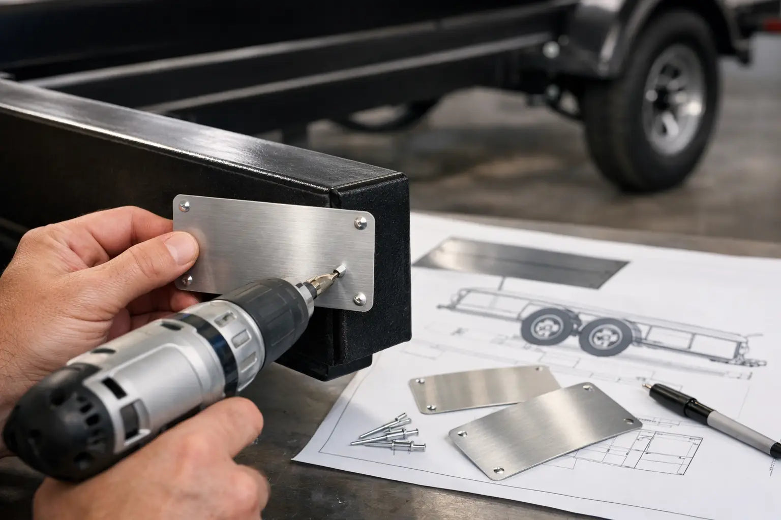 How to Design Trailer Identification Plates