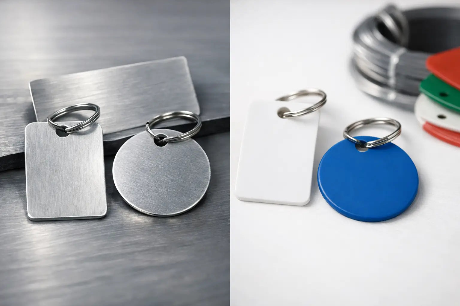 Aluminium Tags vs Plastic Tags