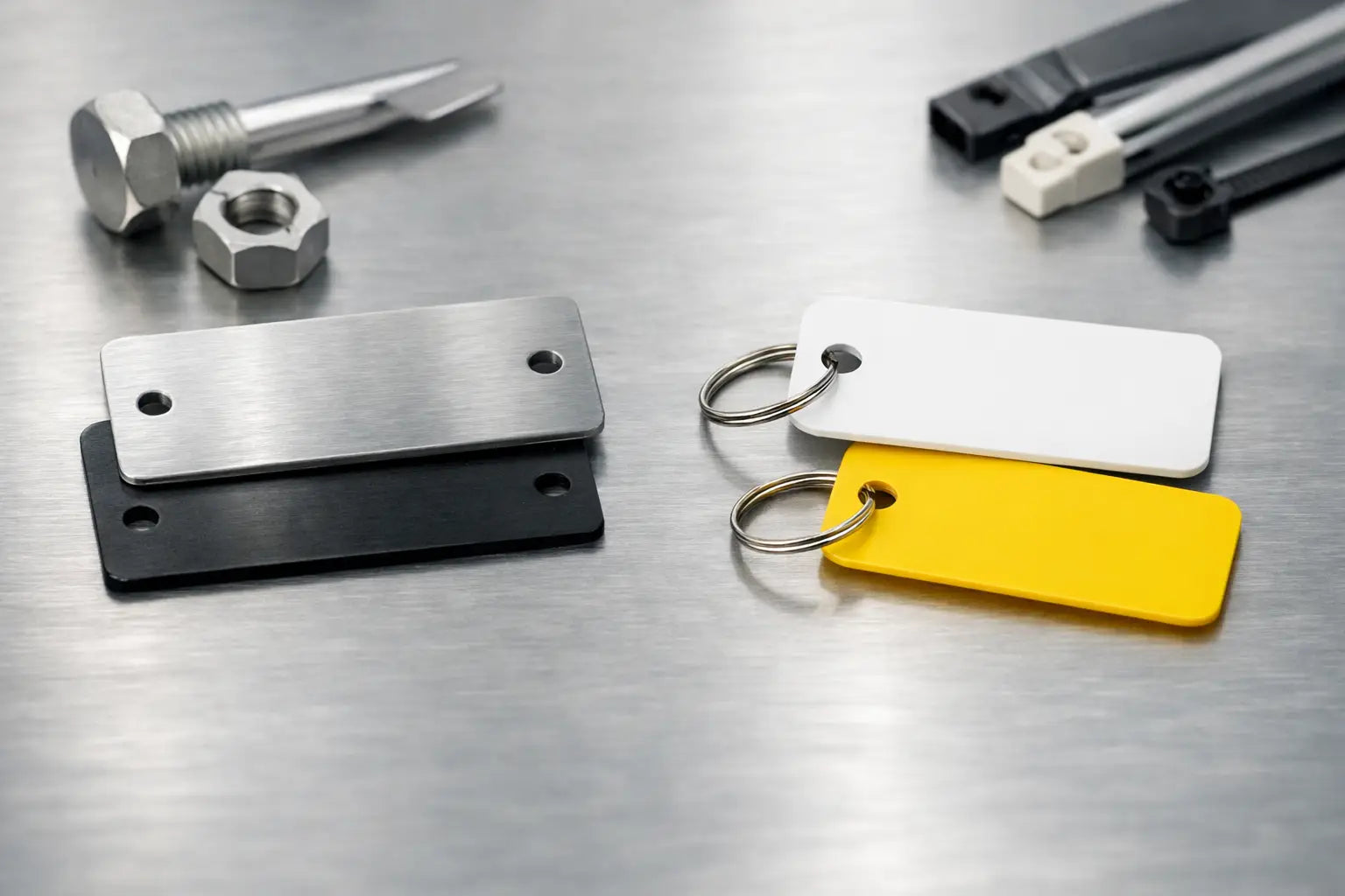 Metal Plates vs Poly Tags: Which Fits Best?