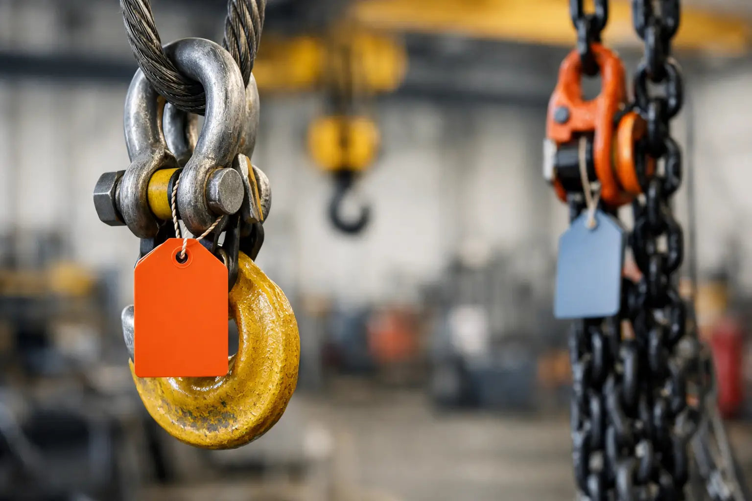 Inspection Tags for Lifting Equipment