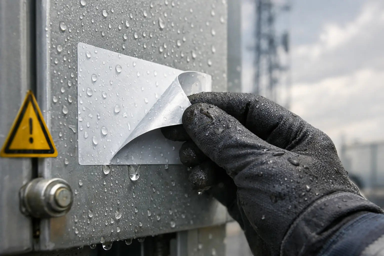Weatherproof Compliance Stickers That Last