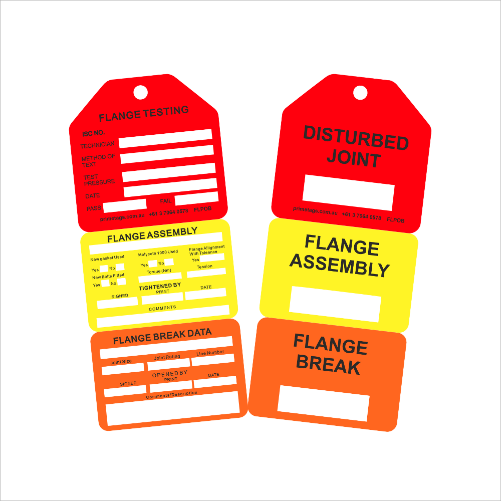 3 Stage Flange Tag with Disturbed Joint
