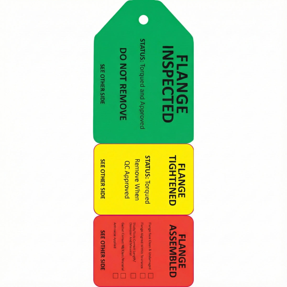 3 Stage Flange Tag with Torque Stages