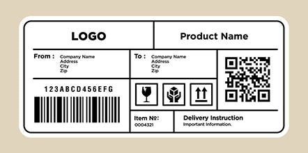 Asset Barcode Labels