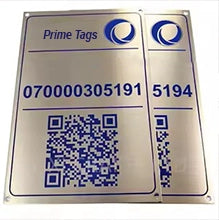 Asset Barcode Labels