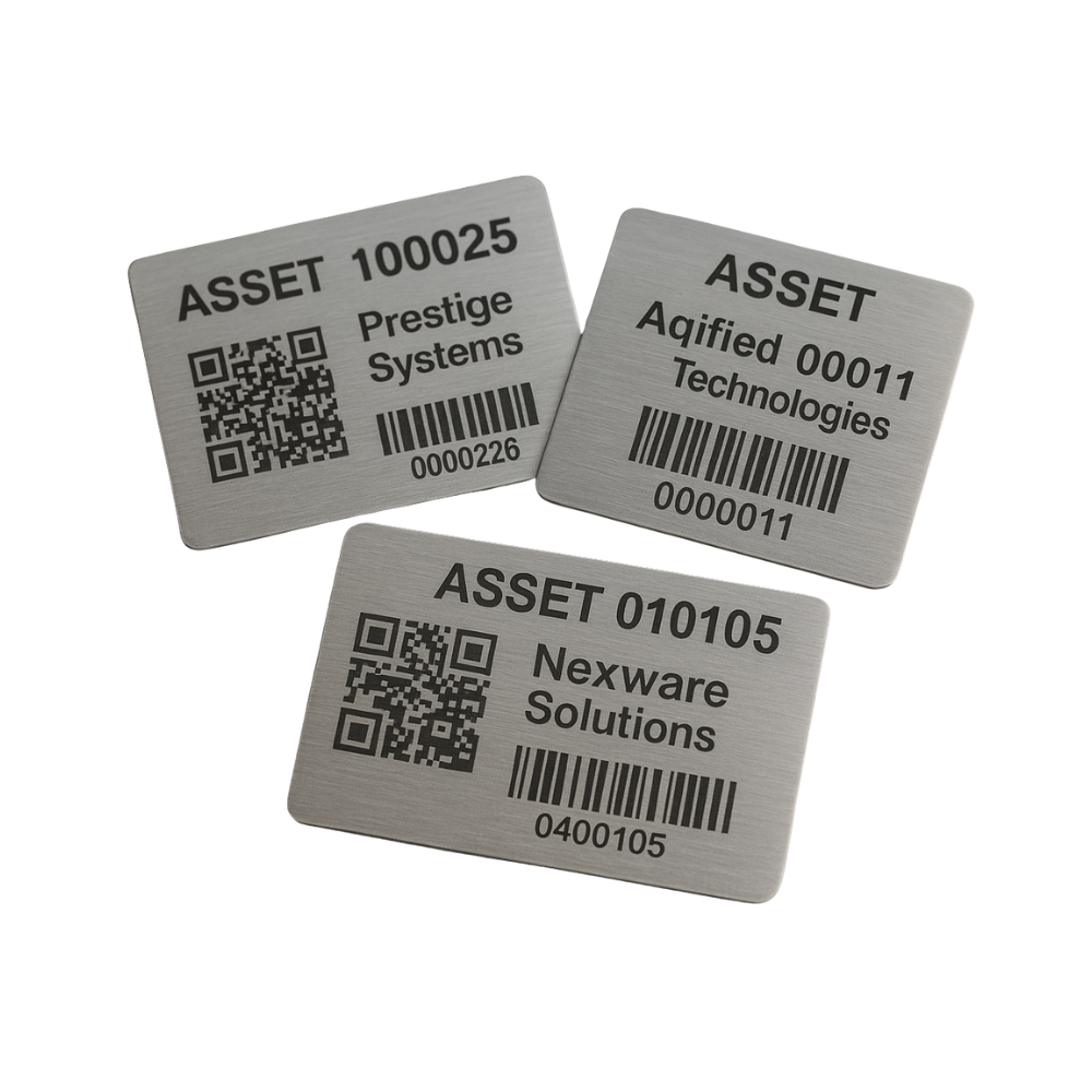 Asset Barcode Labels