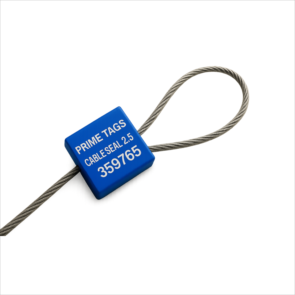 Cable Seal 2.5 mm - Heavy Duty Metal Safety Seal
