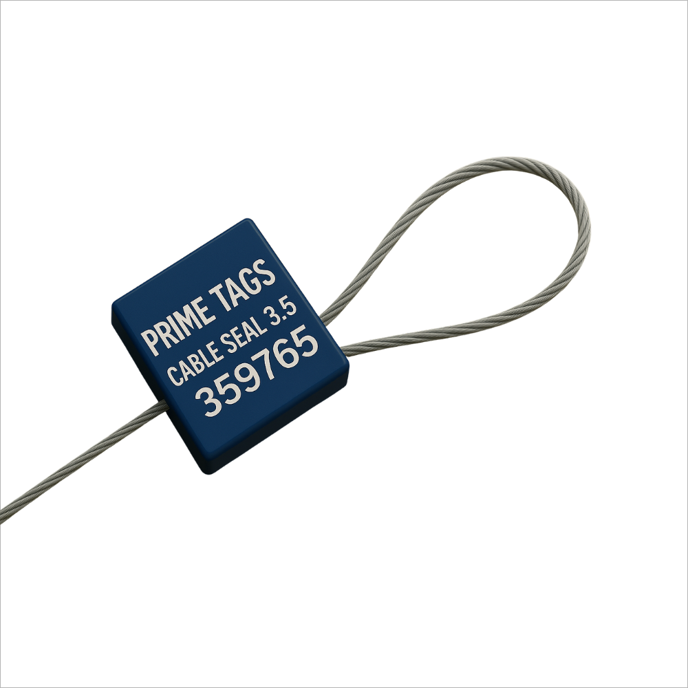 Cable Seal 3.5 mm - Heavy Duty Metal Safety Seal