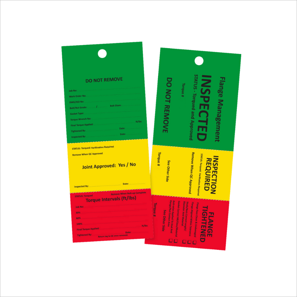 Custom Flange Tags