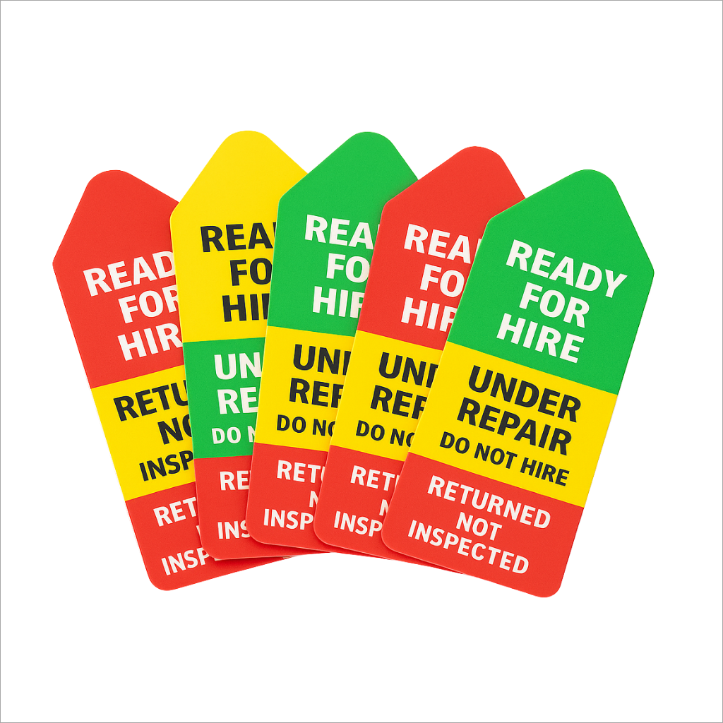 Custom Hire & Rental Tags | Prime Tags
