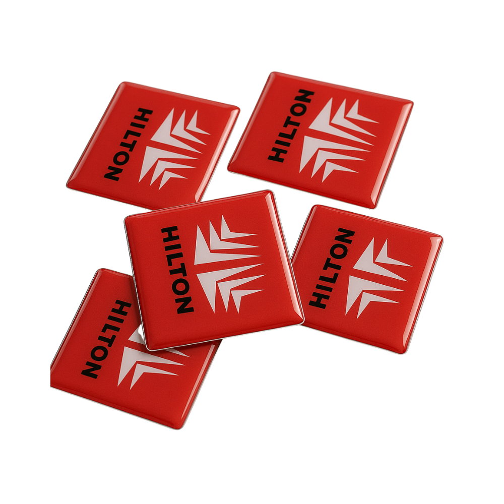 Custom Dome Labels – UV Stable & Scratch Resistant - Prime Tags