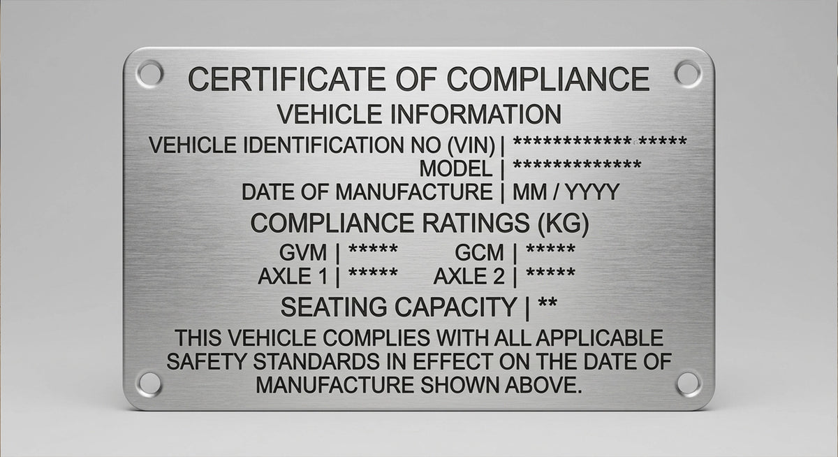 Engraved Aluminium Asset Labels