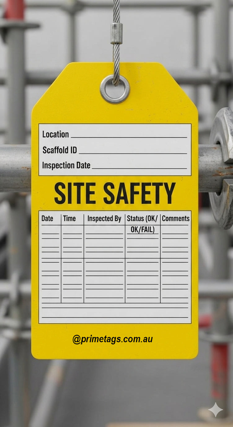 Equipment Identification Asset Tags - Grip Tag (Pack of 100)