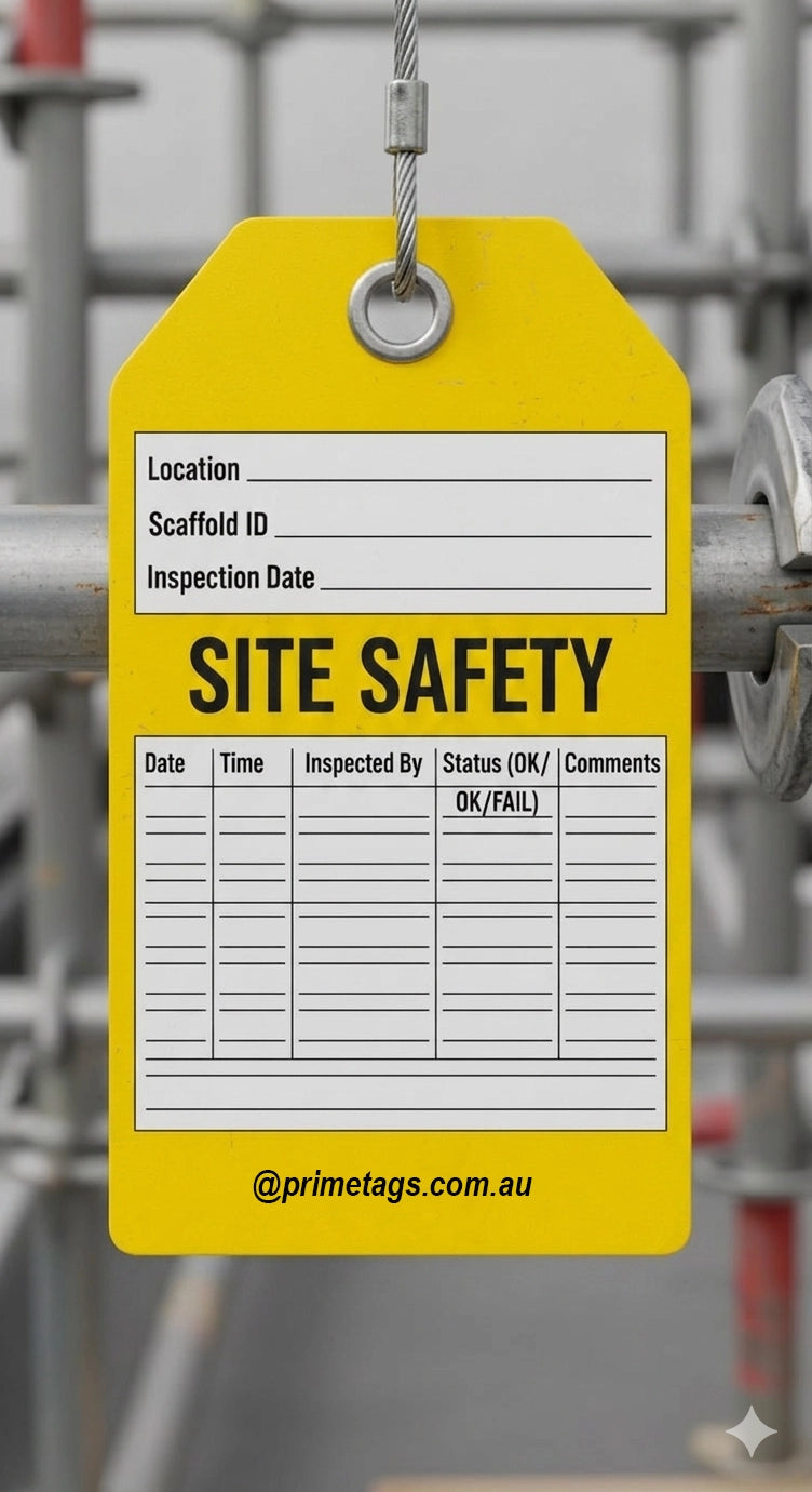 Equipment Identification Asset Tags - Grip Tag (Pack of 100)