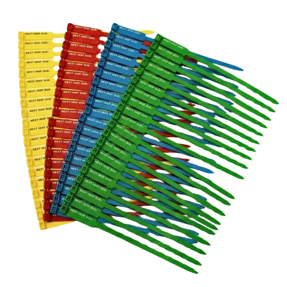 Next Inspection Due Tags - GripTags (Pack of 100)