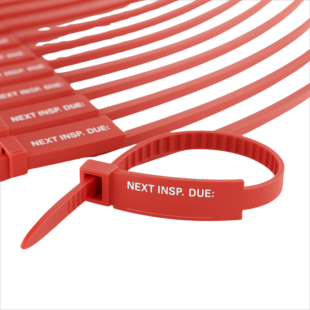 Next Inspection Due Tags - GripTags (Pack of 100)