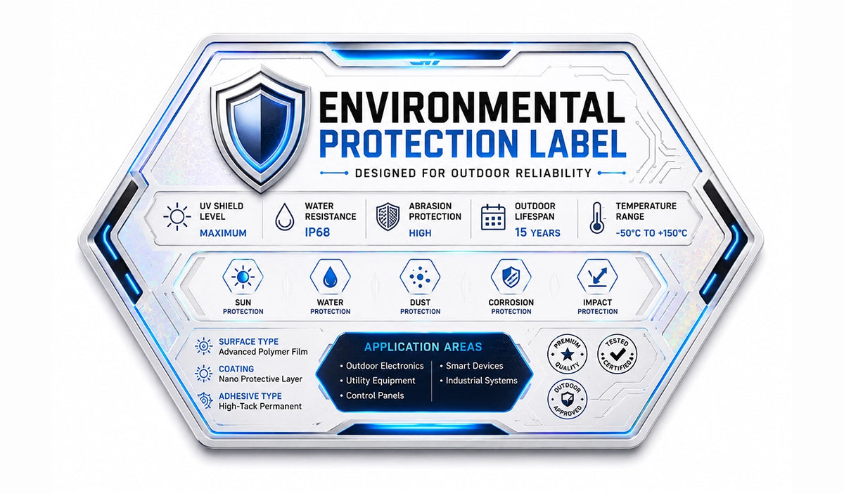 Outdoor & Weather Resistant Adhesive Labels