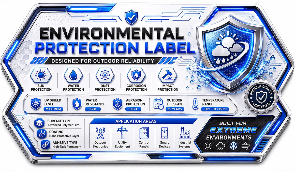 Outdoor & Weather Resistant Adhesive Labels