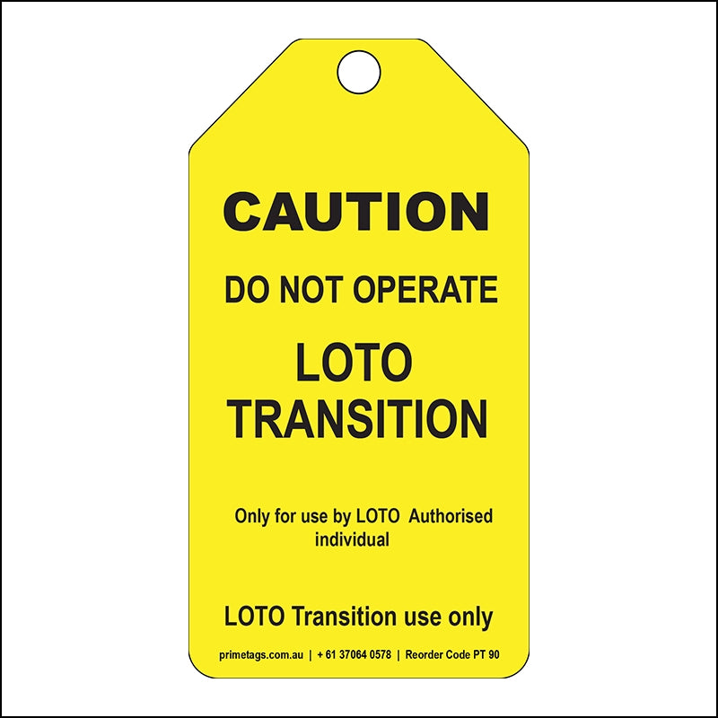 Caution Tag (Pack of 100)