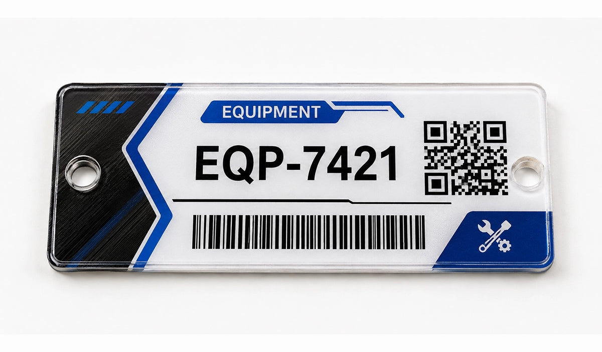 Polycarbonate Asset Plates