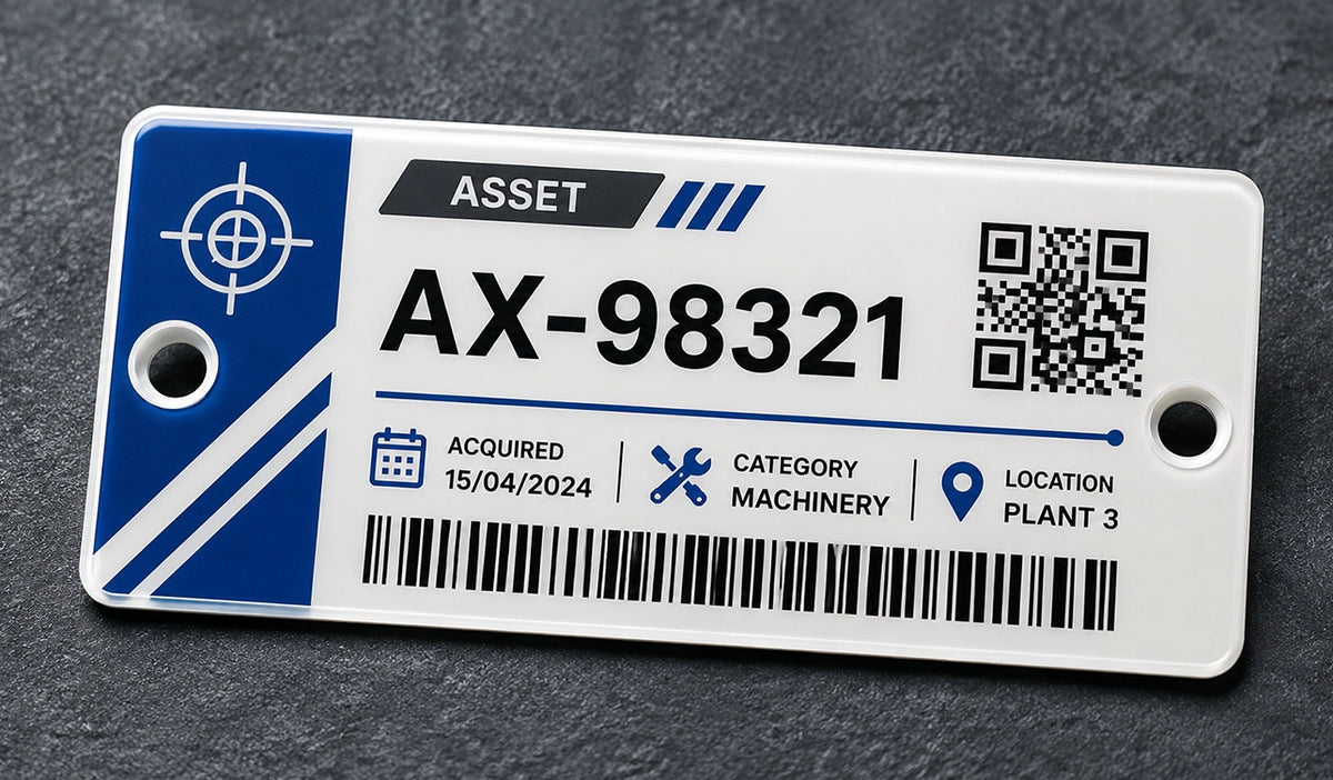 Polycarbonate Asset Plates