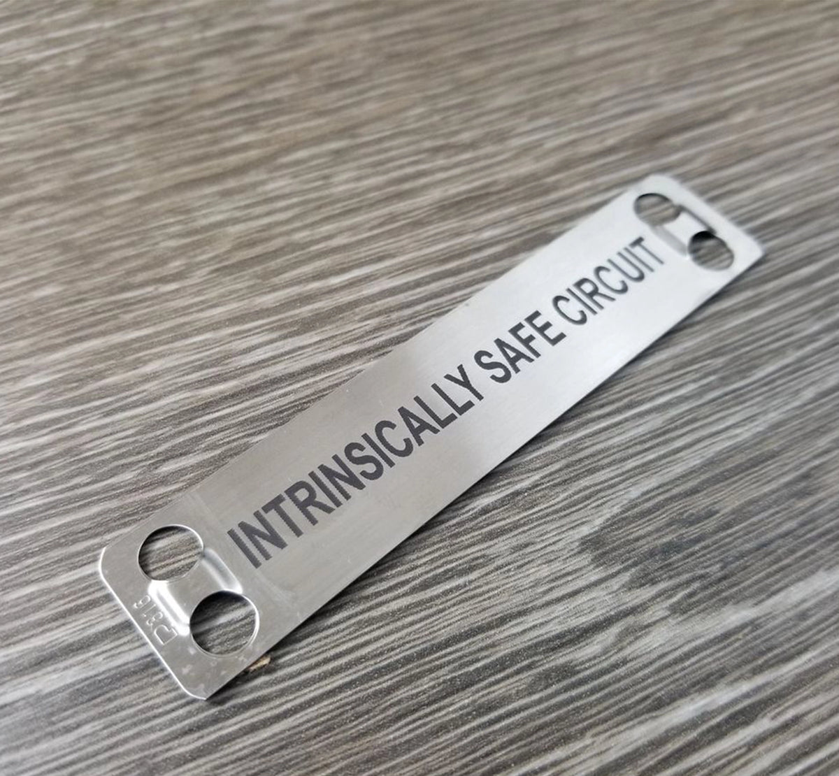 Stainless Steel Asset Plates