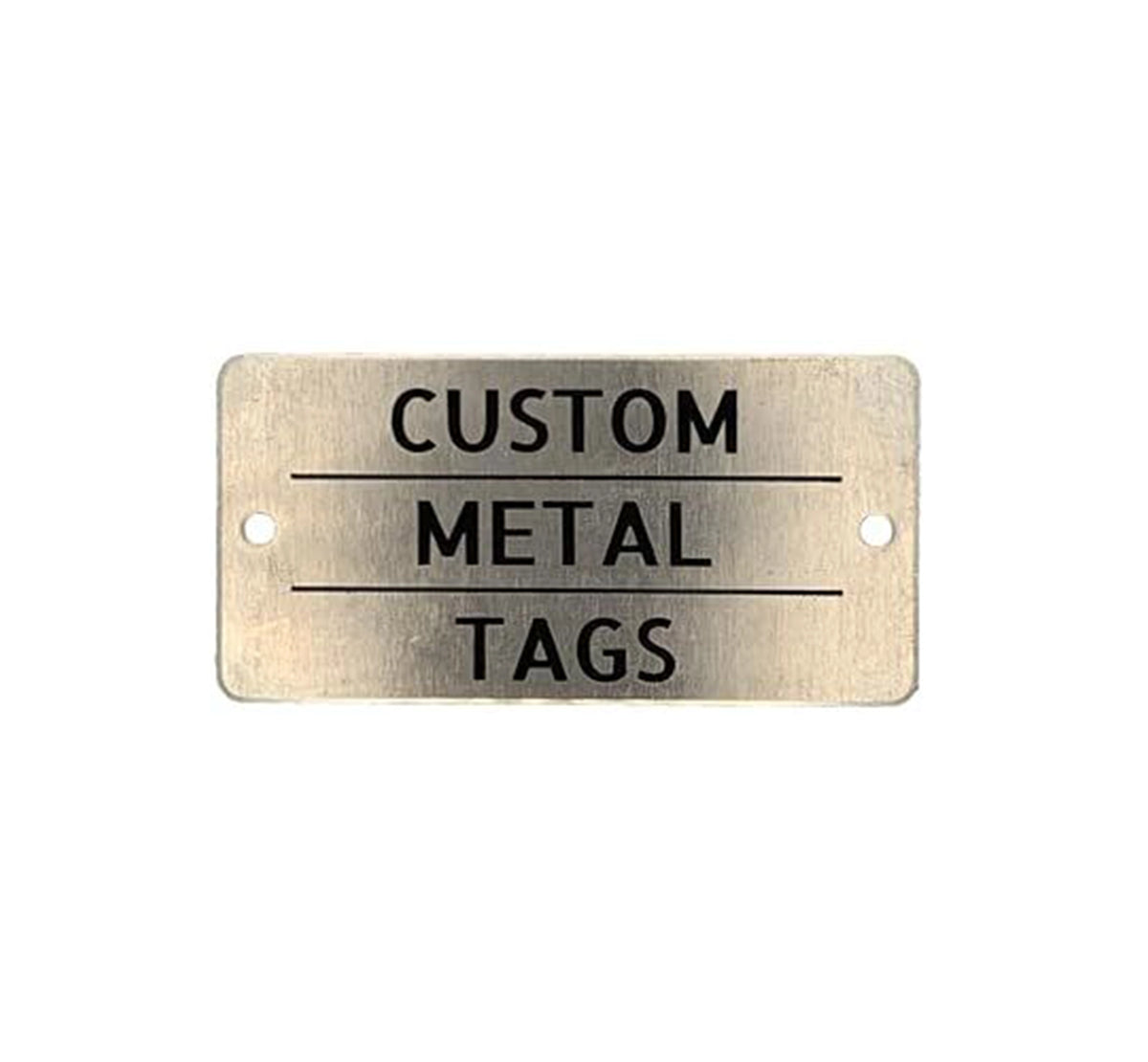 Stainless Steel Asset Plates